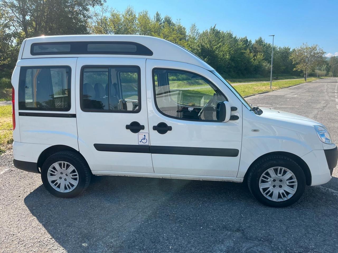 Fiat Doblo 1.4 BenzGpl, trasp.disabili, tetto alto - 2010