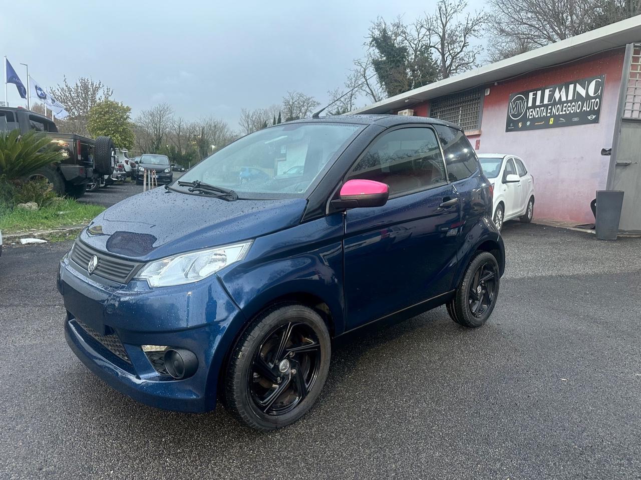 Aixam City Premium Sensation Blue e Pink Permute Rate Garanzia