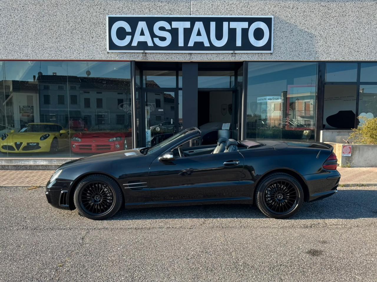 Mercedes SL 55 AMG targa oro