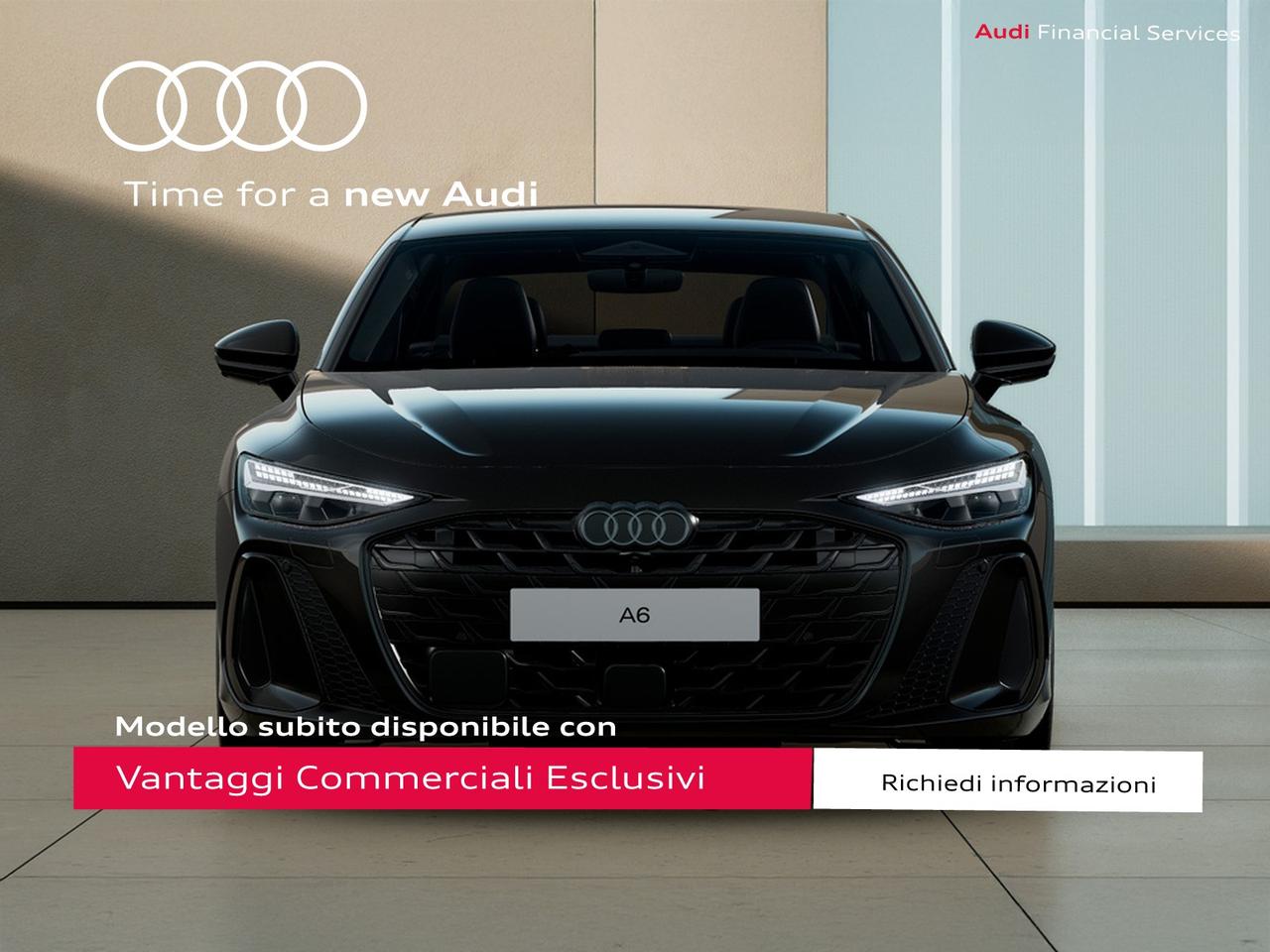 Audi A6 2.0 tdi mhev + s line edition quattro 204cv s-tronic