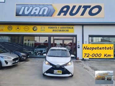 TOYOTA Aygo 1.0 Benzina-Neopatentati-Euro 6B