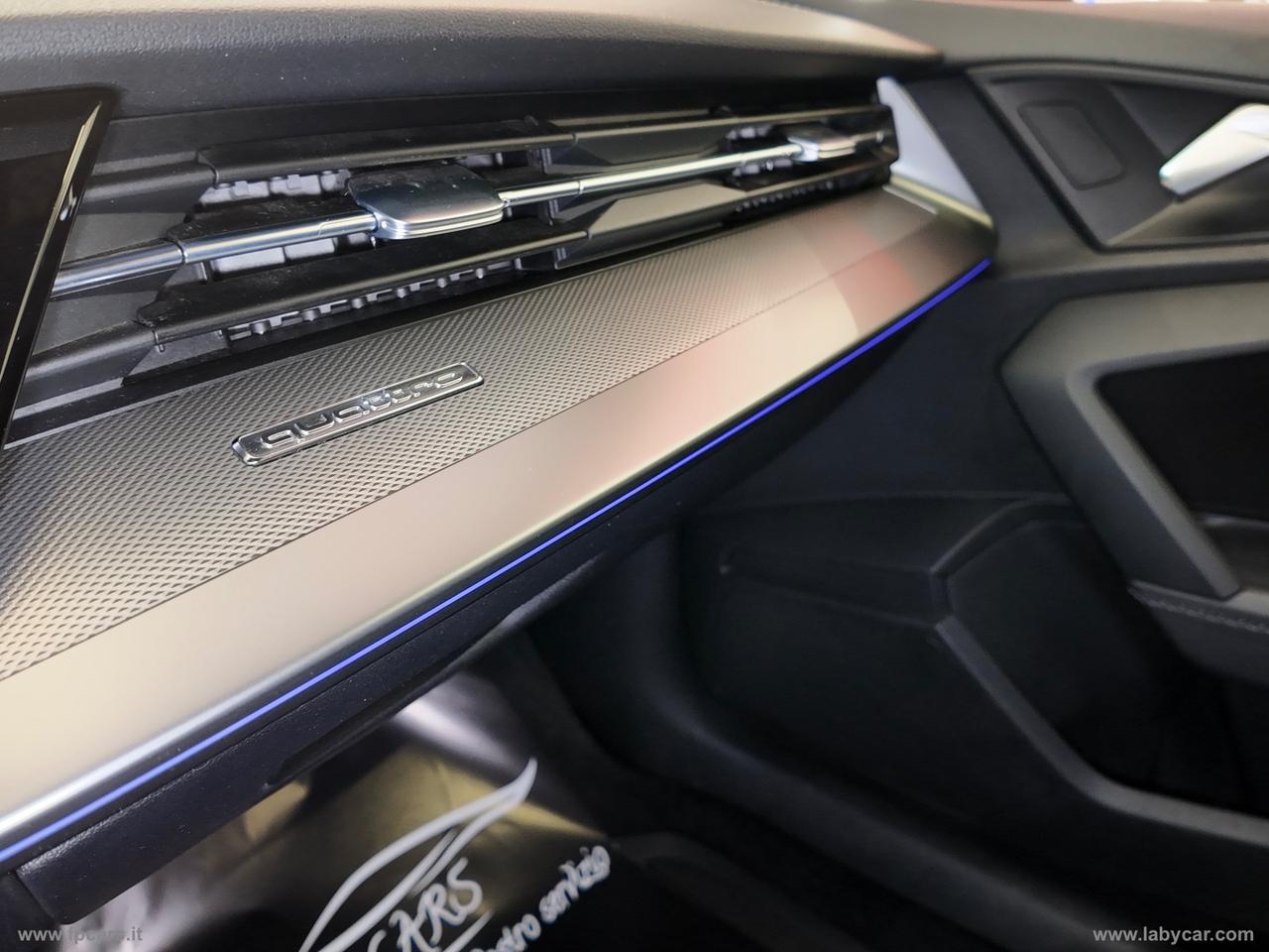 AUDI A3 SPB 40 TDI quattro S tr. Id. Black S-LINE