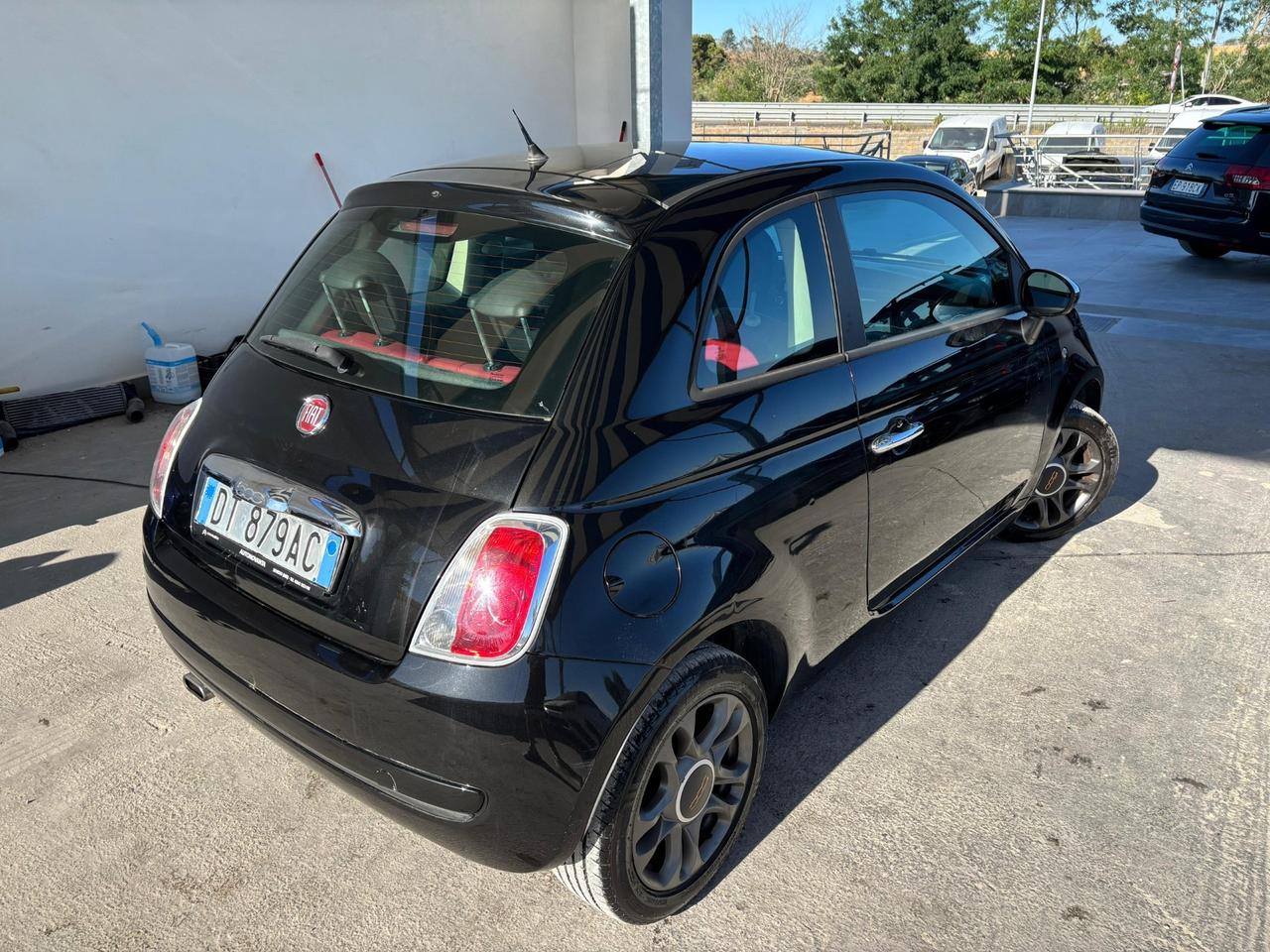Fiat 500 1.2 Sport PELLE ROSSA