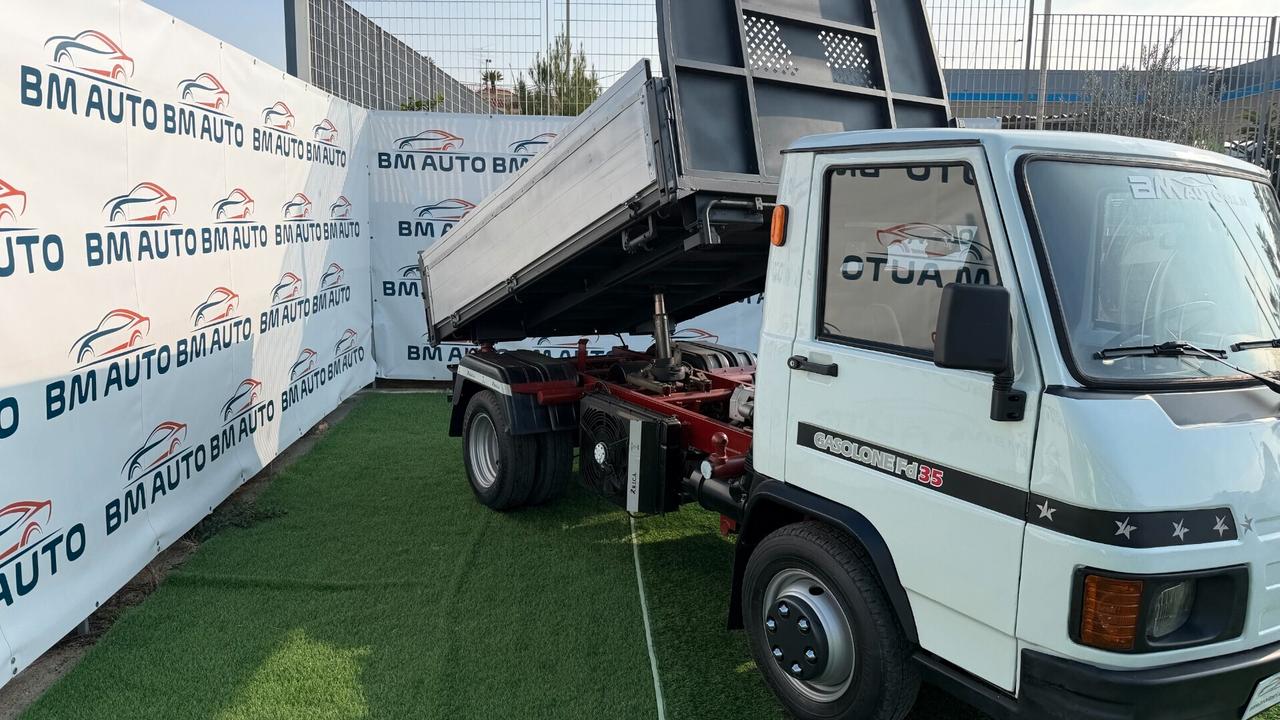 Effedi Gasolone RIBALTABILE GEMELLATO TRILATERALE 35 Quintali 2.5 turbodiesel TS35