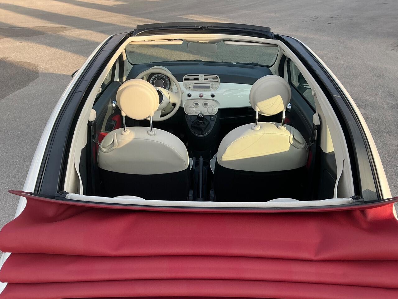 FIAT 500 POP 1.2 BENZINA CABRIO-2014