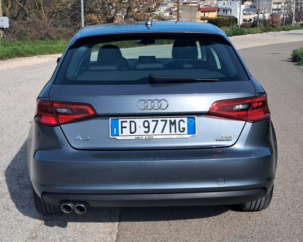 Audi A3 2.0 TDI 150Cv clean diesel quattro edition Sportback
