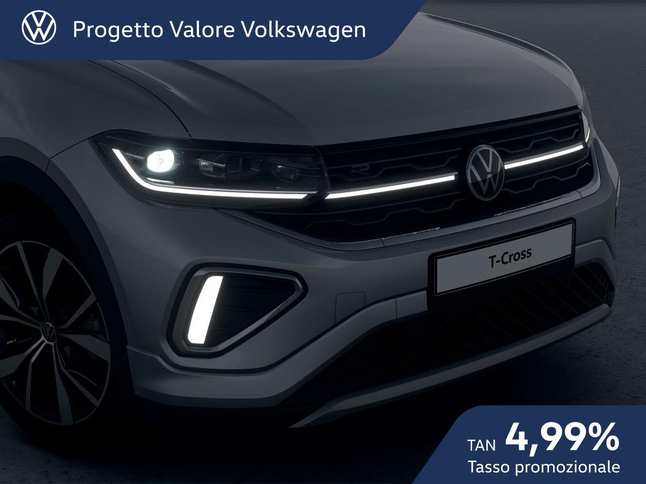 Volkswagen T-Cross 1.0 tsi r-line 115cv