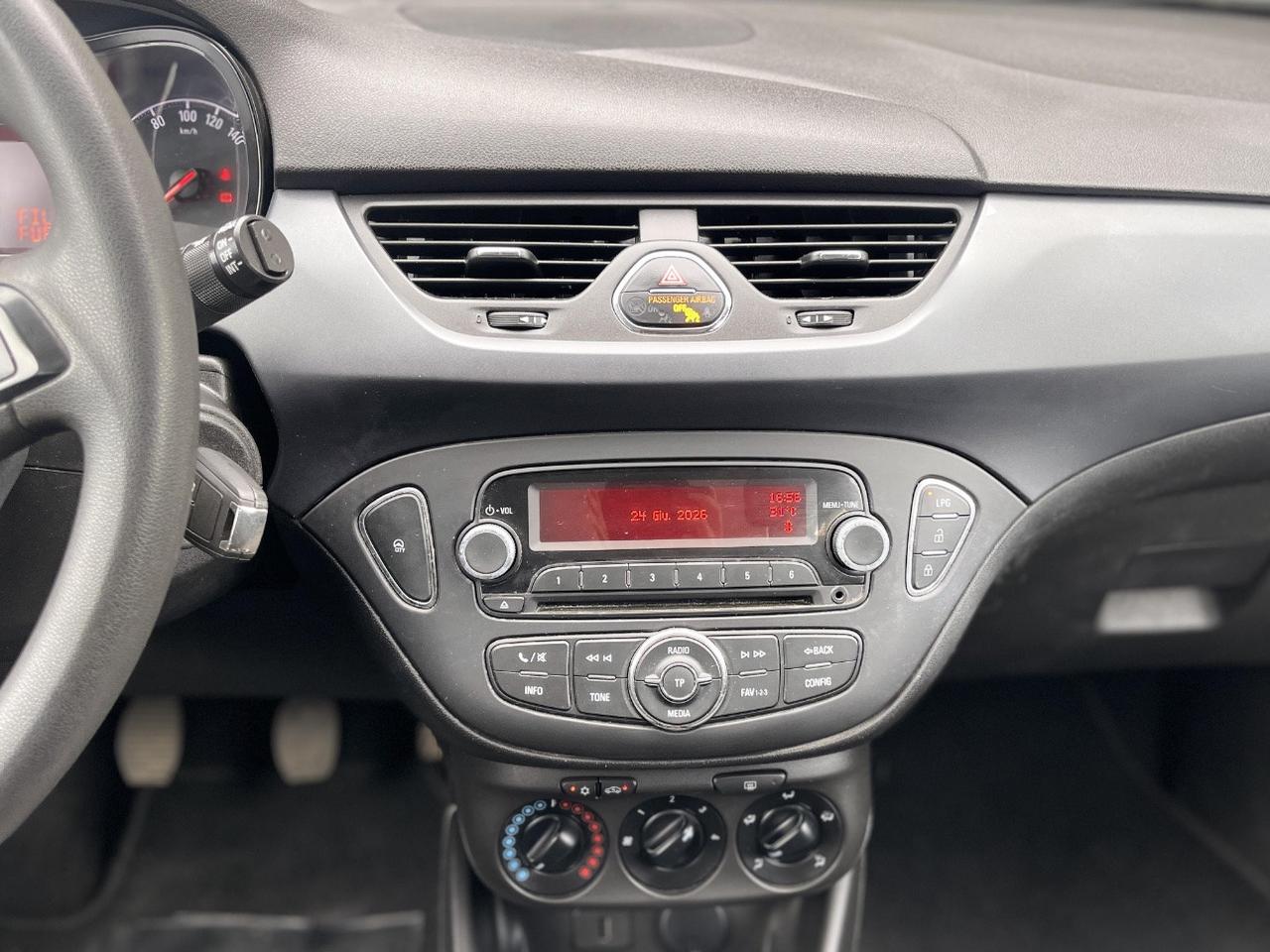 Opel Corsa 5 Porte 1.4 Gpl 90CV E6 Neo - 2016