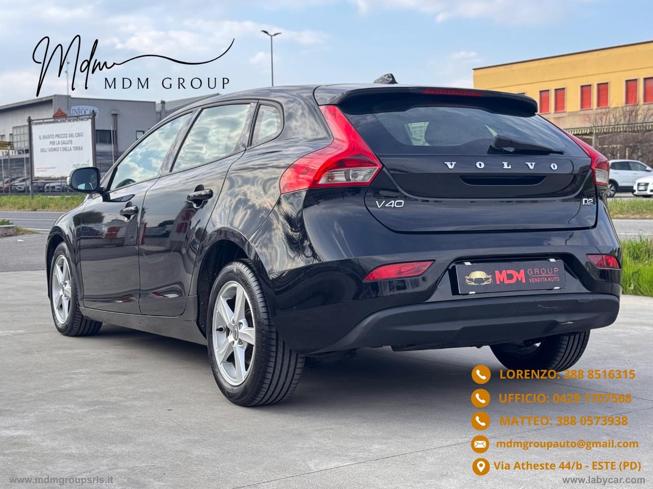 VOLVO V40 D2 1.6 Powershift Summum OK NEOPATENTATI