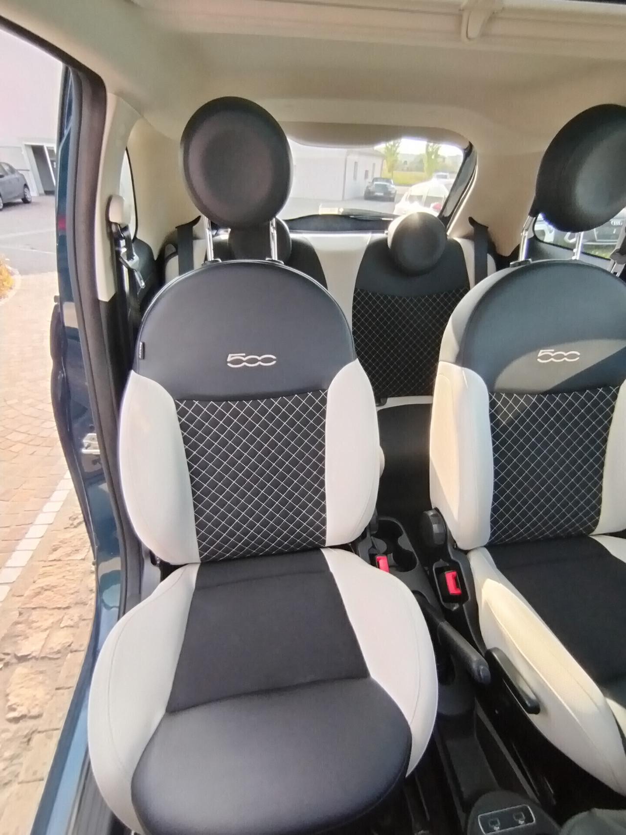 Fiat 500 1.0 Hybrid Dolcevita blu