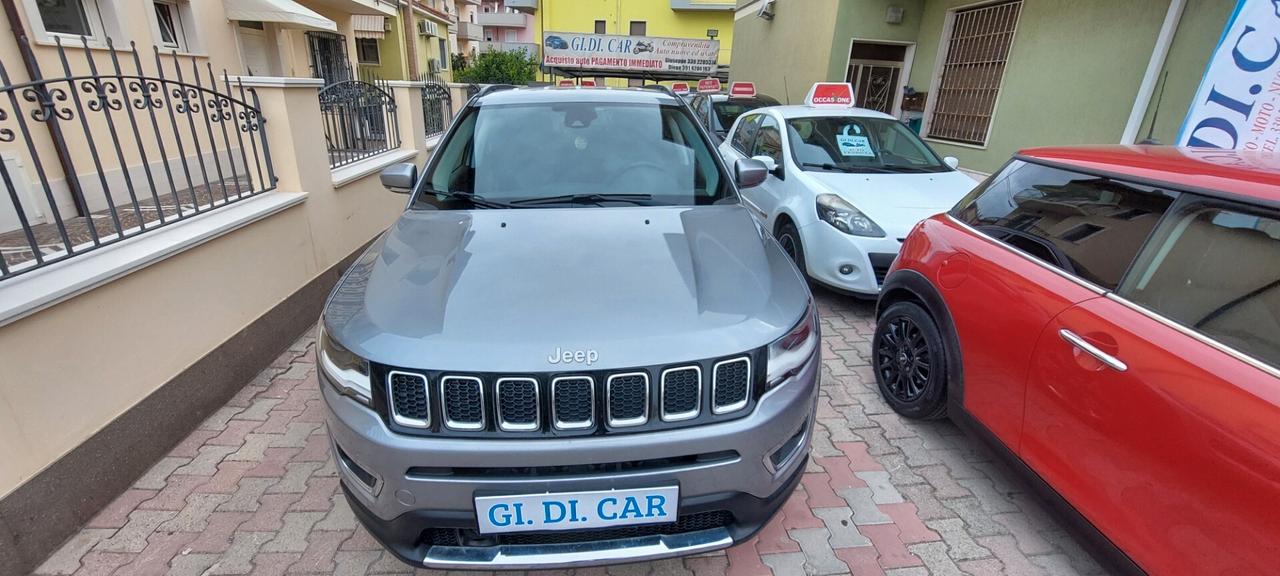 JEEP COMPASS 2WD 1,6 DIESEL 120 CV LIMITED PELLE NAVI TELEFONO LEGA STRAFULL IMPECCABILE