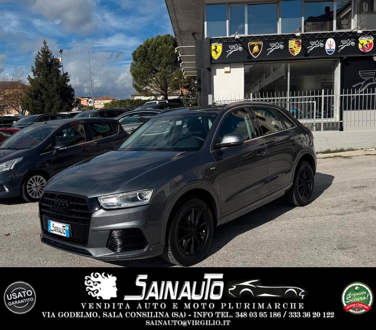 Audi Q3 2.0 TDI 150 CV S line Garanzia