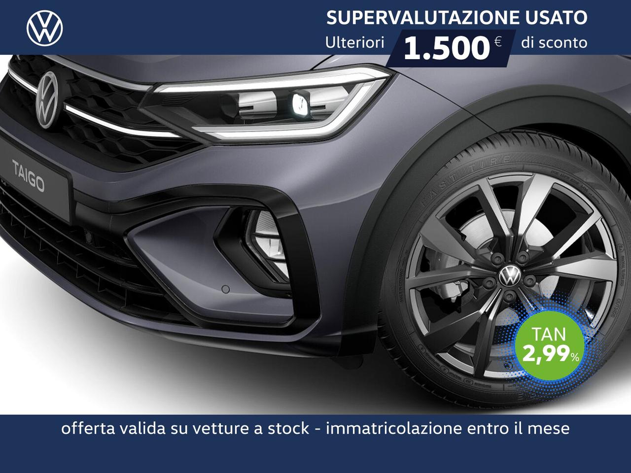 Volkswagen Taigo 1.0 tsi r-line plus 115cv