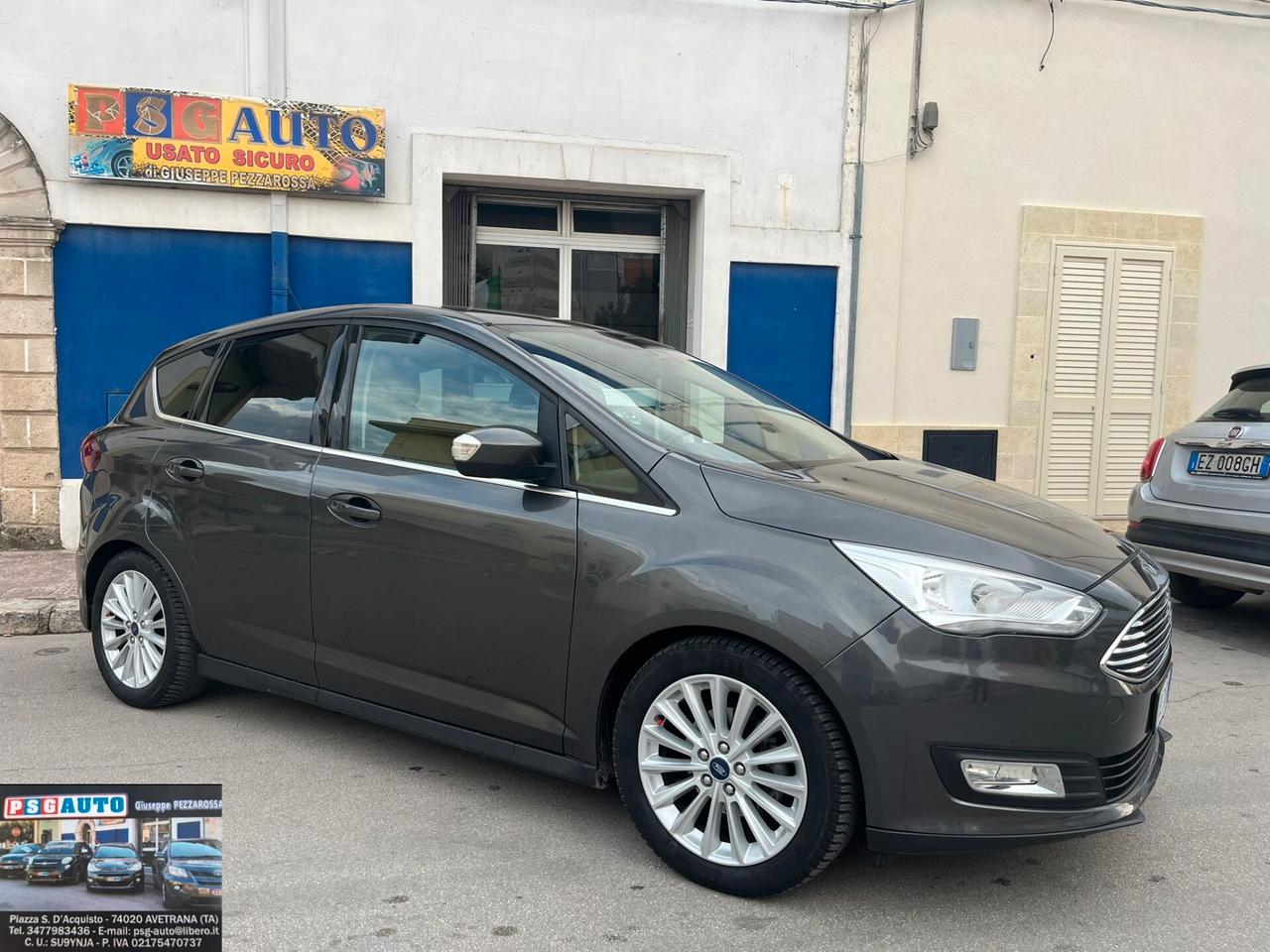 FORD C-MAX 1.5 TDCI 120CV TITANIUM X FULL OPT NAVI GRANDE NOV 2017 PERFETTA