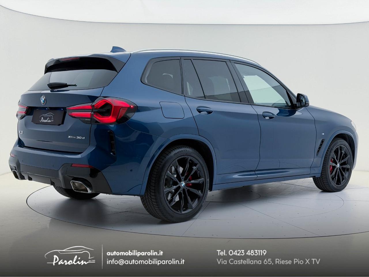 BMW X3 xDrive30d mhev 48V MSport Tetto-Pelle-ACC-360°