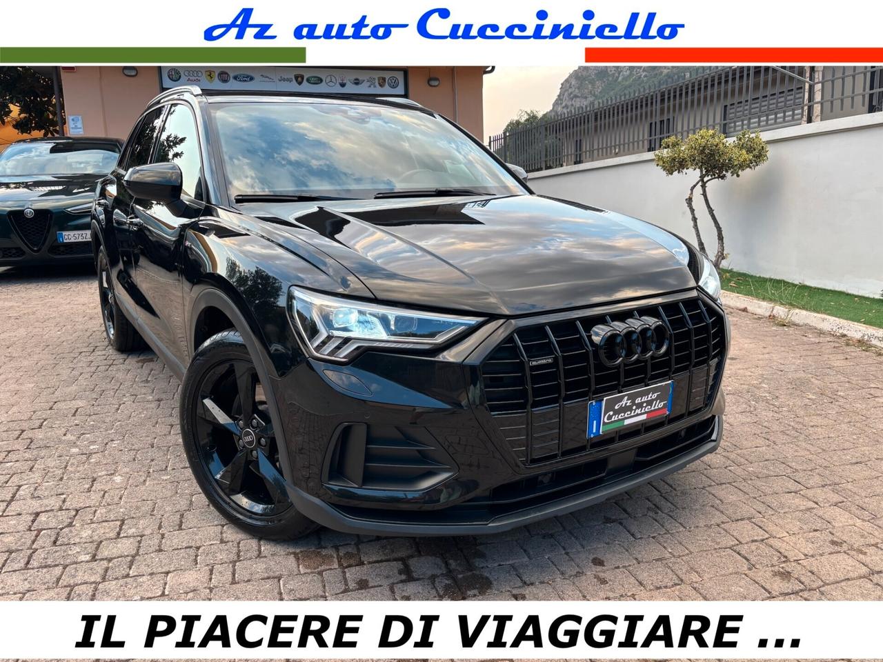 Audi Q3 40 TDI QUATTRO 200CV S tronic IDENTITY BLACK - S-LINE FULL - MY 21