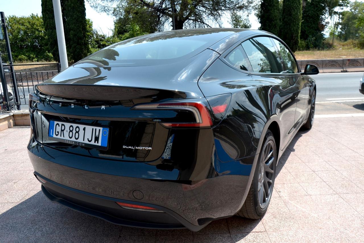 MODEL 3 AWD LONG RANGE MY24 RESTYLING ️ PREZZO SENZA VINCOLI️UNIPRO'ITALIANA