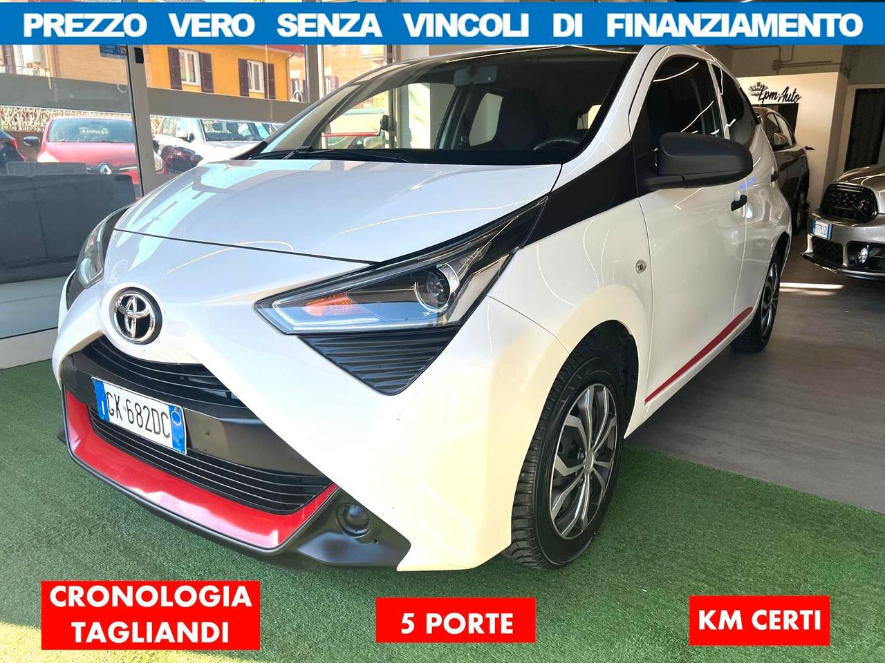 Toyota Aygo 1.0 VVT-i 72 CV 5 p*PREZZO REALE*KM CERTIFICATI IN CONTO ESPOSIZIONE