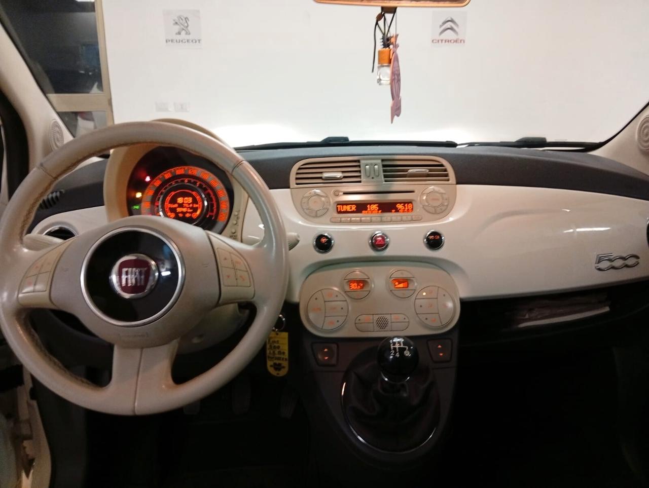 FIAT 500 ANNO 2009 BZ 1.2 ADATTA NEOPATENTATI KM 99 MILA