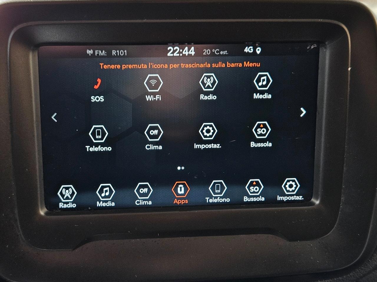 JEEP RENEGADE 1000 64000 CHILOMETRI CERTIFICATI