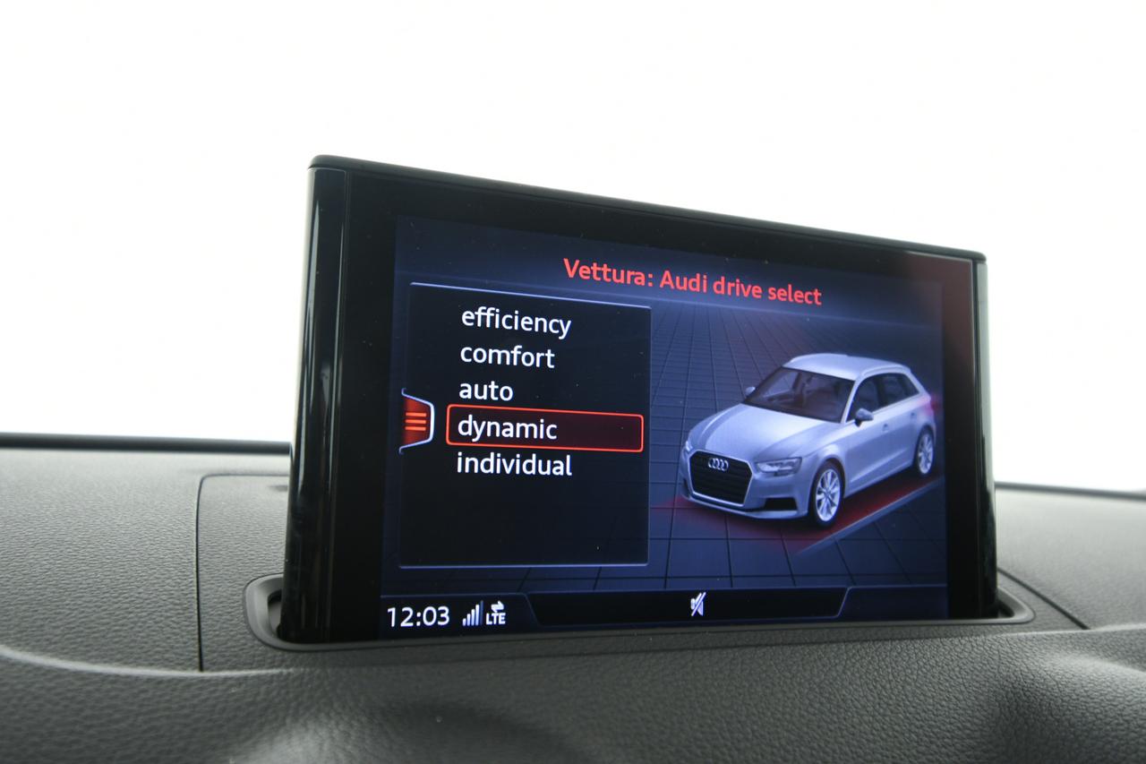 AUDI A3 Sportback 30 1.5 g-tron Admired 131cv BLUETOOTH+LED+NEOPATENTATI