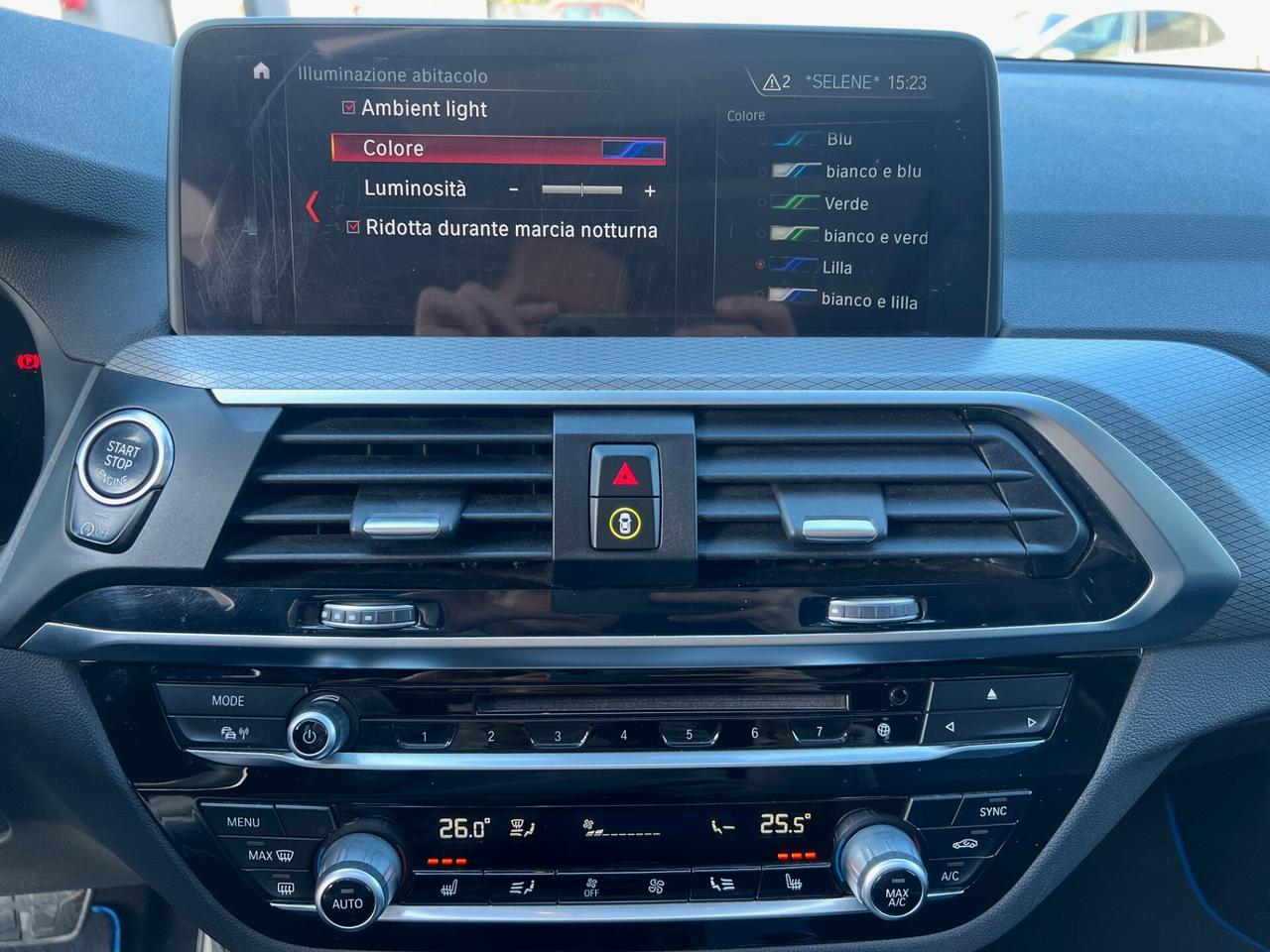 Bmw X3 xdrive20d Msport 190cv auto TETTO/CAMERA/LED/19;