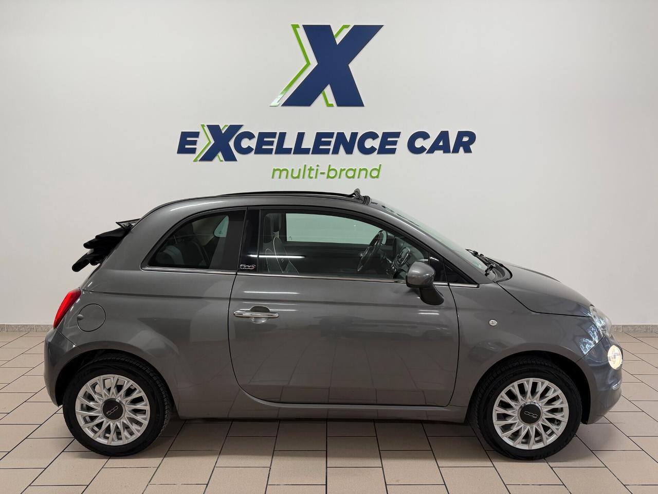 Fiat 500 500C CABRIO 1.2 69cv Lounge Sensori/LED/Comandi