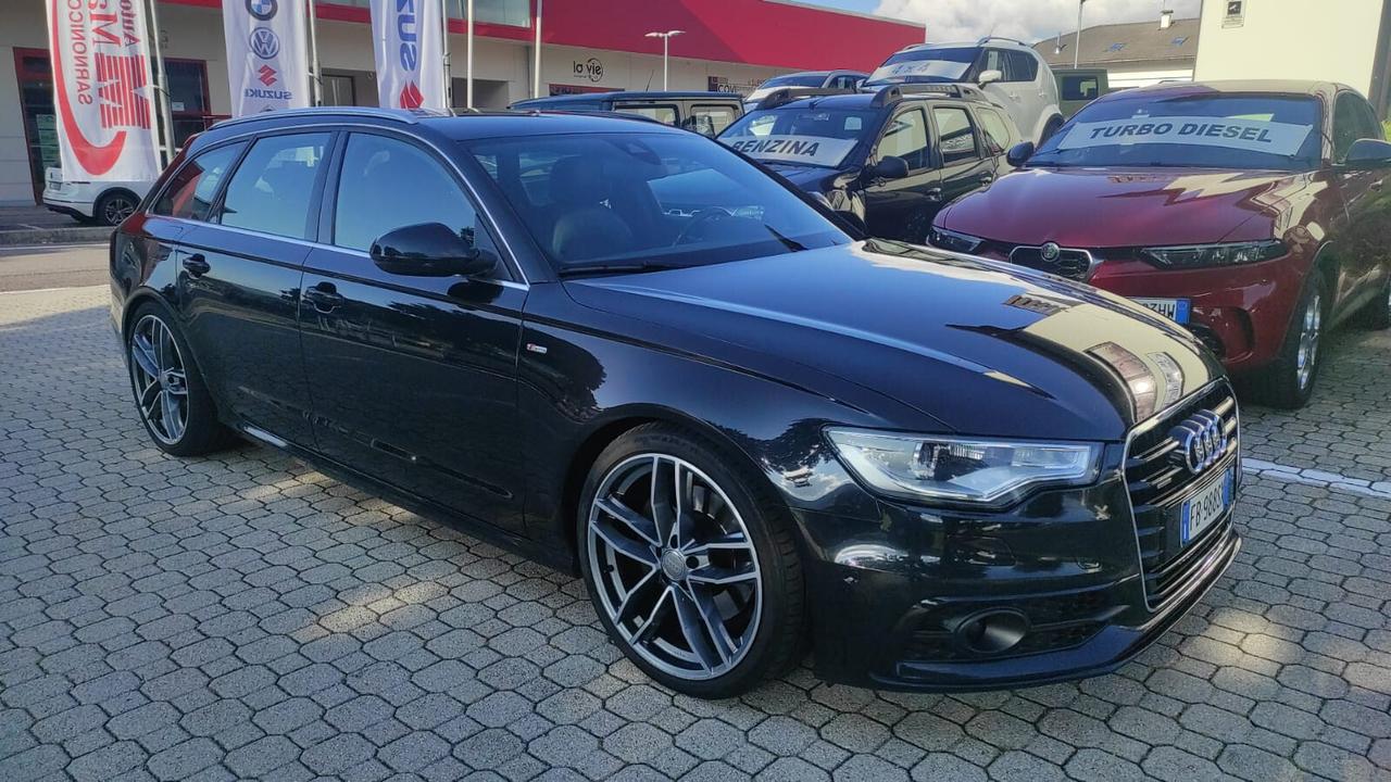 AUDI A6 3.0 TDI 245CV QUATTRO 4X4 S-LINE GANCIO TRAINO