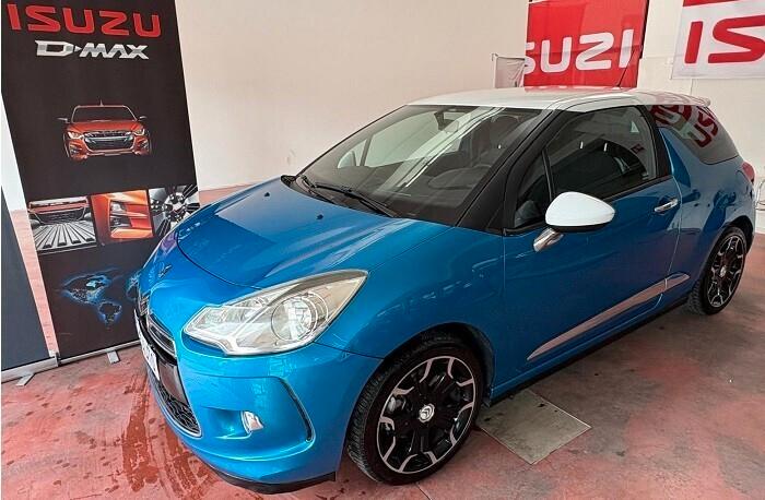 CITROEN DS3 SPORT CHIC 1.6 Benzina CV 156 Km 170 831 certificati garanzia 12 mesi