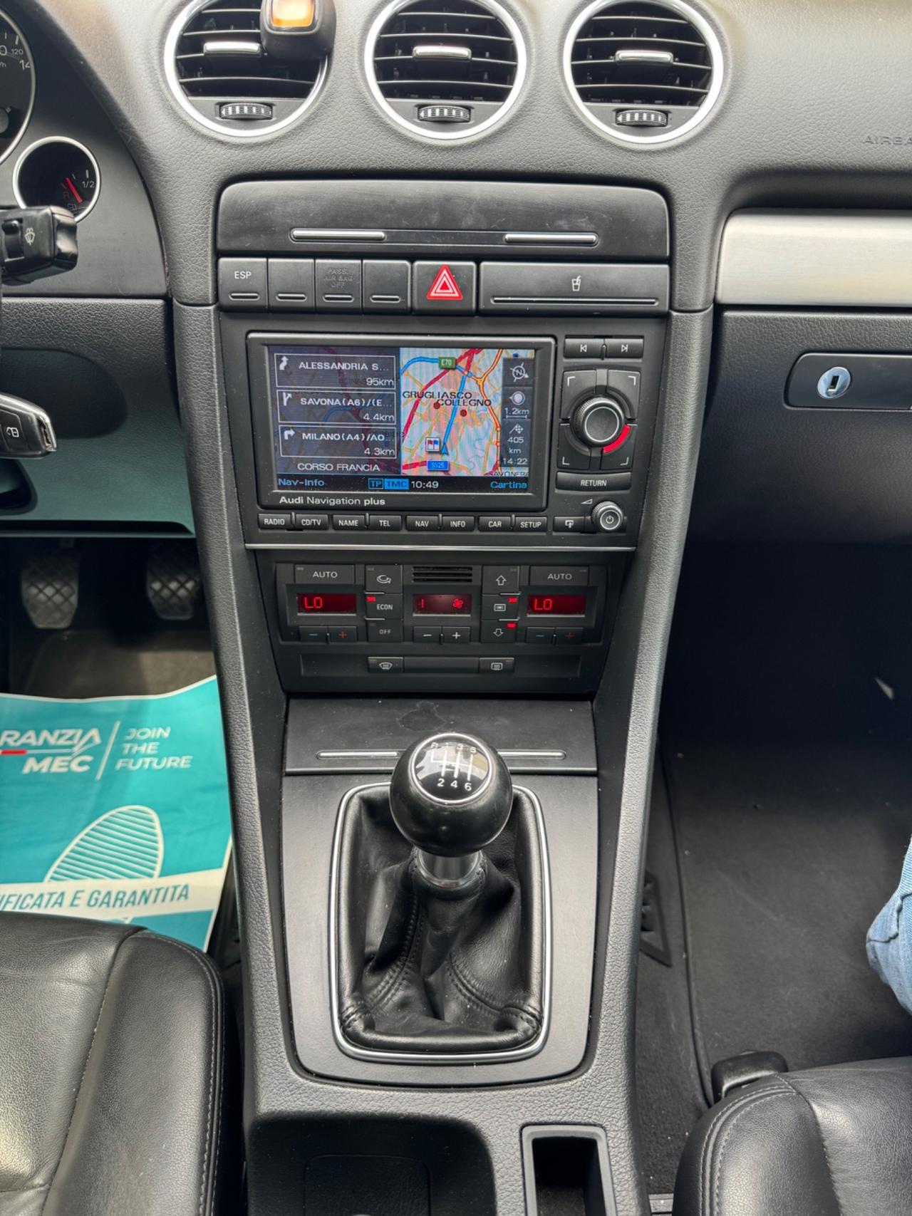 Audi A4 Cabriolet 2.0 TDi 140 cv 4 posti