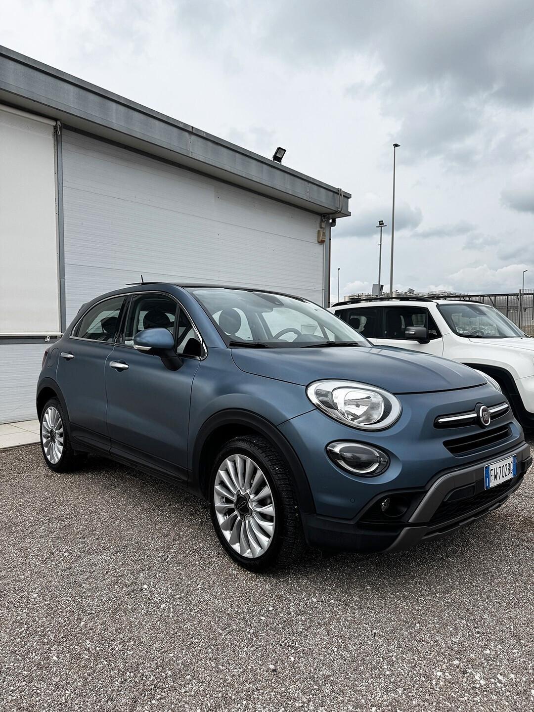 Fiat 500X 1.3 MultiJet 95 CV Cross Tetto + Blu Opaco