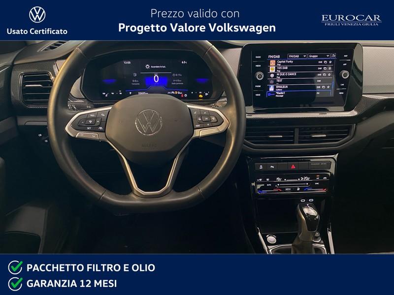 Volkswagen T-Cross 1.0 tsi life 115cv dsg