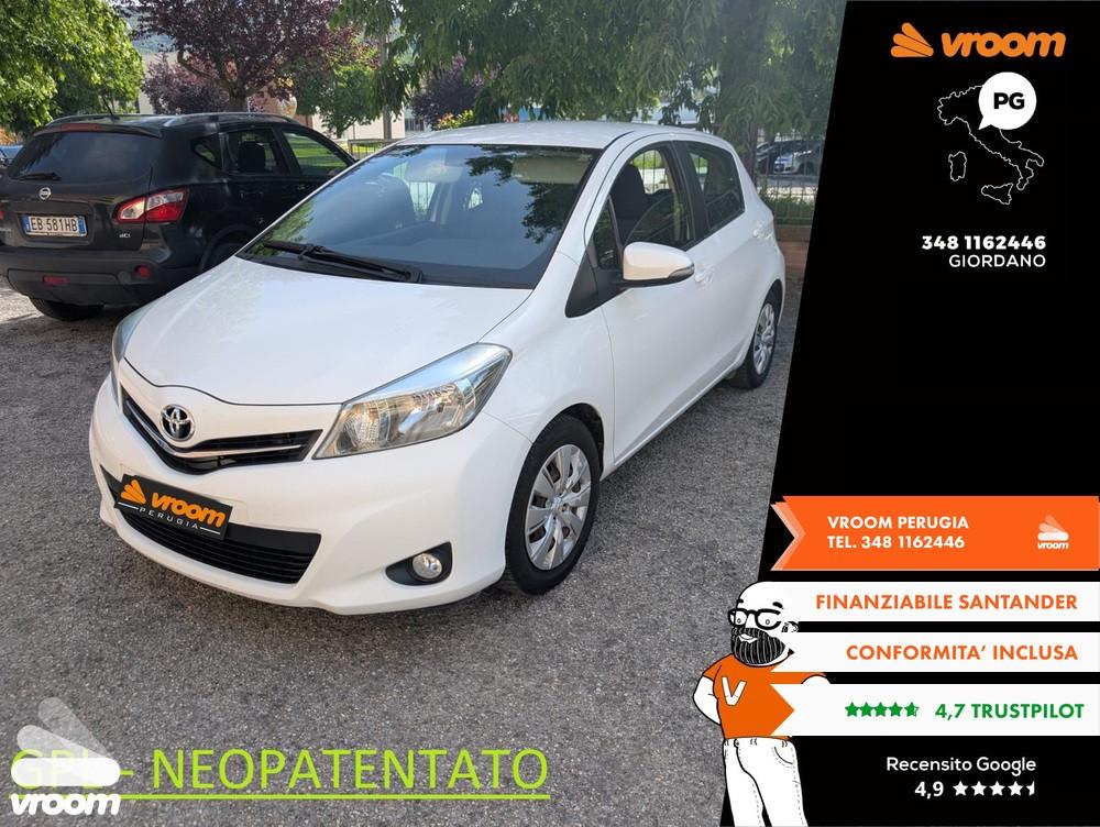 TOYOTA Yaris 1.0 69cv 2013 GPL Active NEOPATENTATO