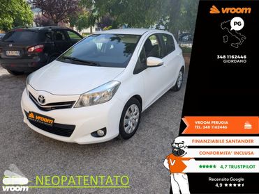 TOYOTA Yaris 1.0 69cv 2013 GPL Active NEOPATENTATO