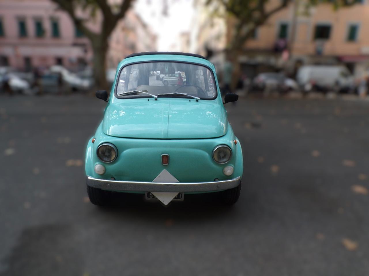 FIAT Autobianchi 500F - GIARDINIERA - ESEMPLARE UNICO - ISCRITTA ASI - LIBRETTO ORIGINALE