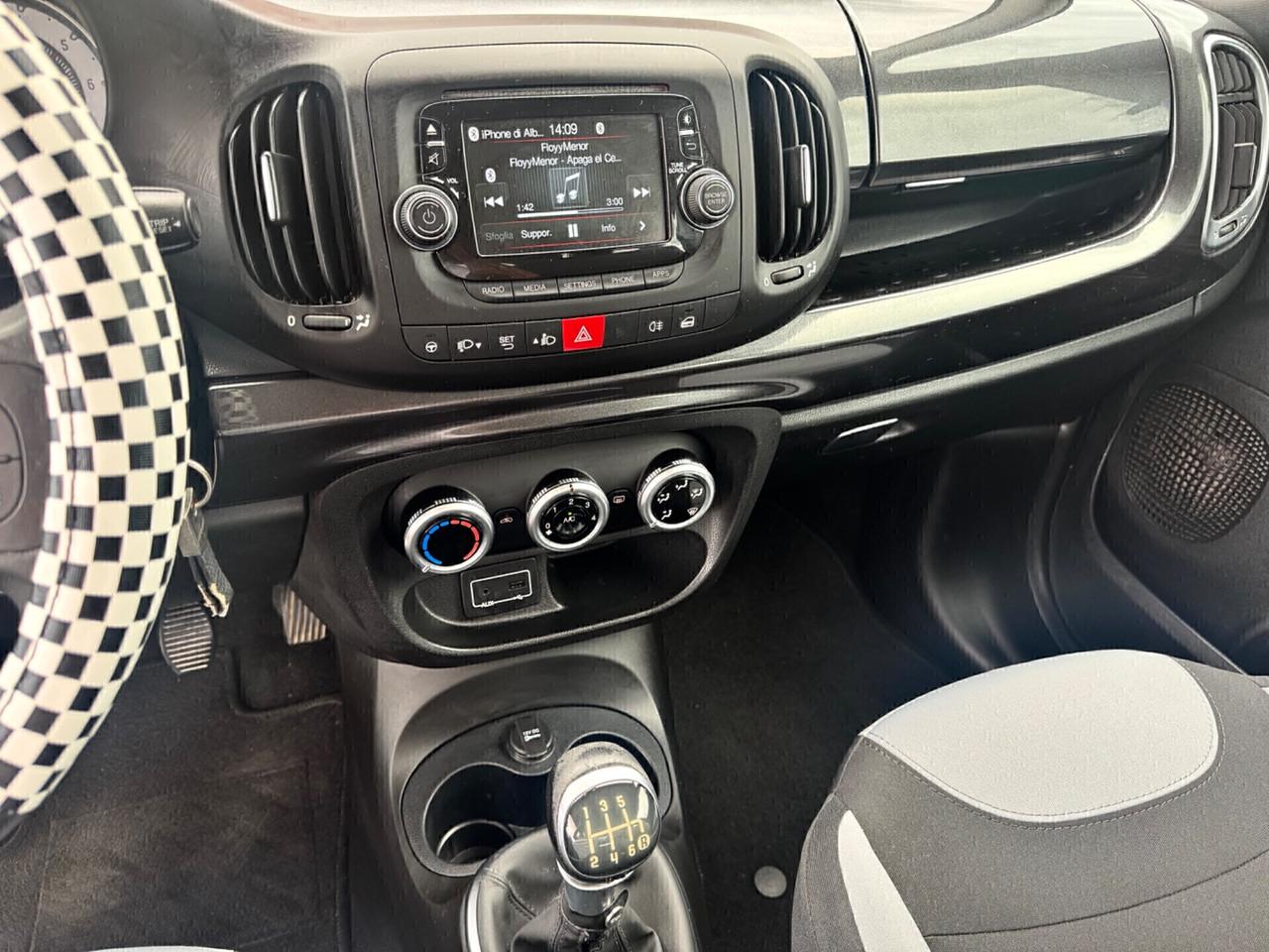 Fiat 500L 1.4 95 CV Lounge Neopatentati 2016 Euro 6