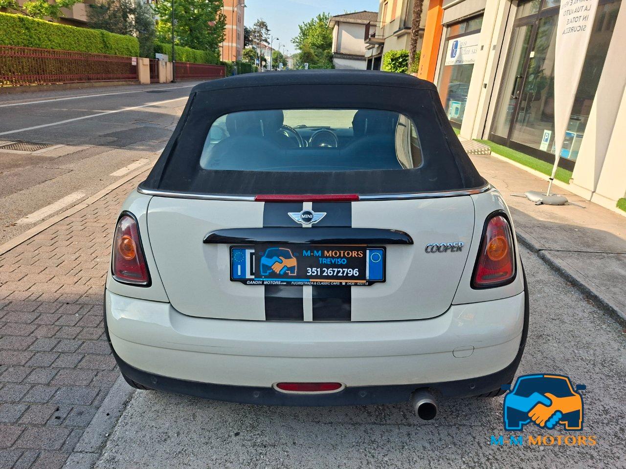Mini Cabrio Cooper 1.6 120cv neo patentati