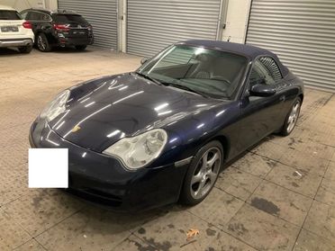 PORSCHE 911 Carrera 996 Cabrio 3.6 320CV MANUALE ! TOTAL BLU !