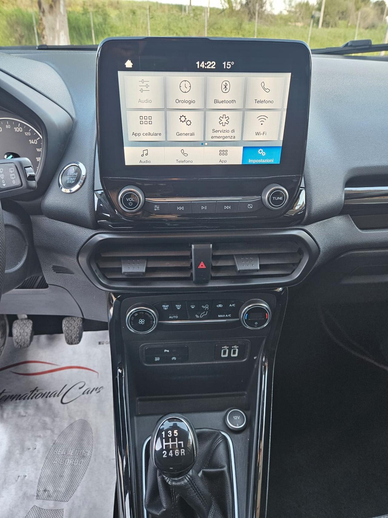 Ford EcoSport 1.5 tdci Titanium Plus 100cv