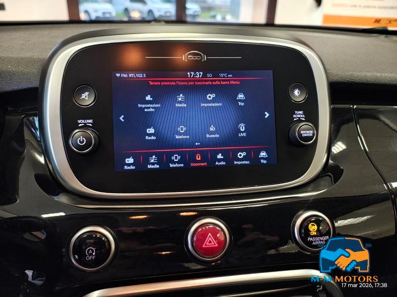 Fiat 500 X 500X 1.6 mjt Lounge 4x2 120cv my17
