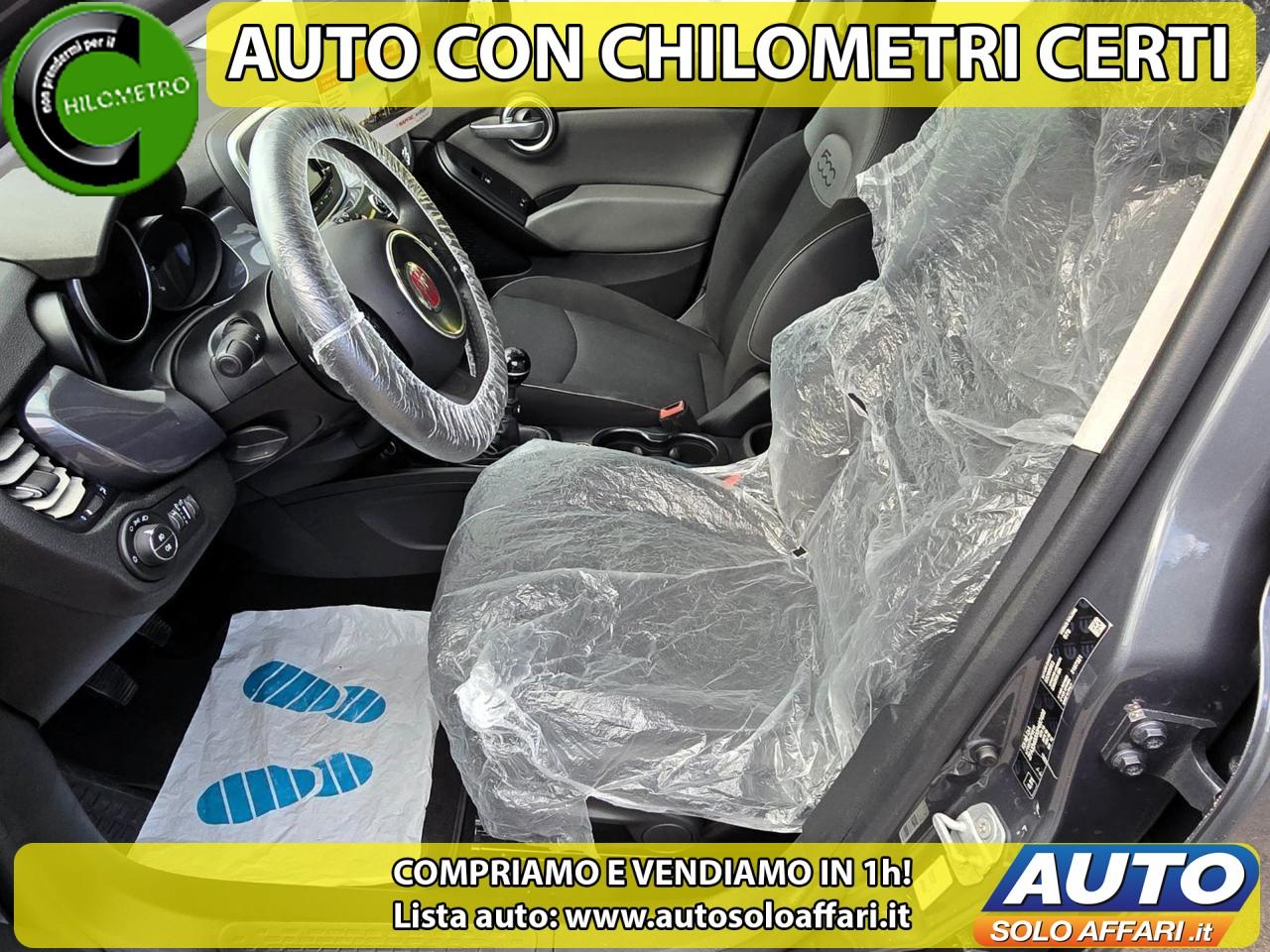 FIAT 500X 1.3 MJT 95CV EURO6B NEOPATENTATI/RATE/PERMUTE