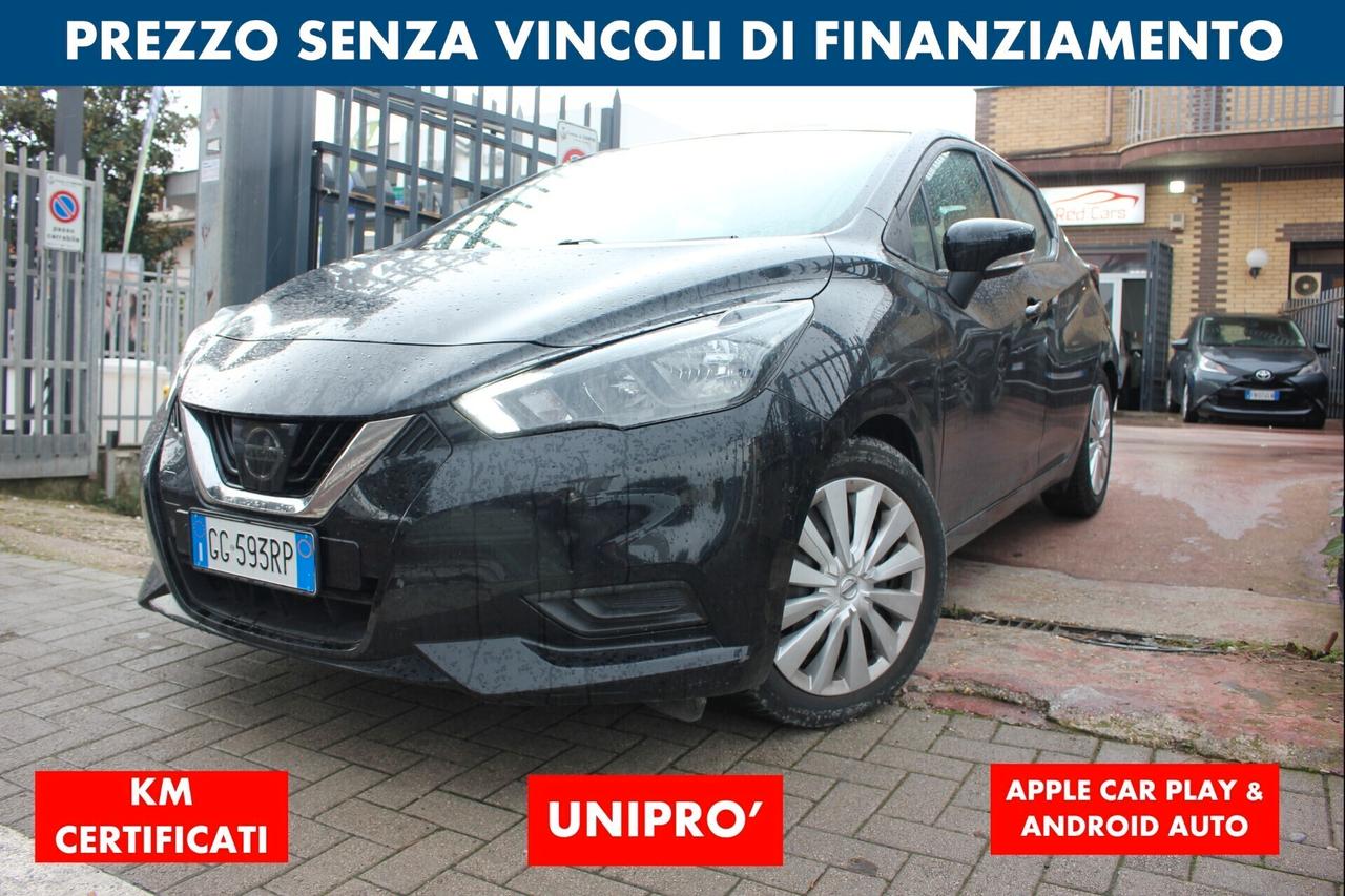 Nissan Micra 1.0 92 CV *PREZZO VERO* UNIPRO KM CERTIFICATI