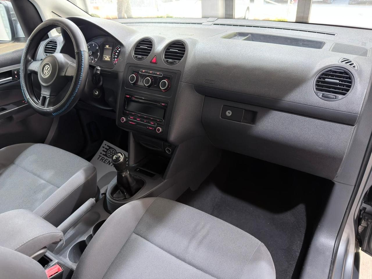 VW CADDY MAXI 1.6 TDI 102CV 7POSTI GANCIO TRAINO