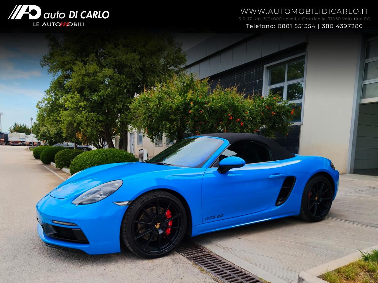 Porsche 718 Boxster GTS 4.0