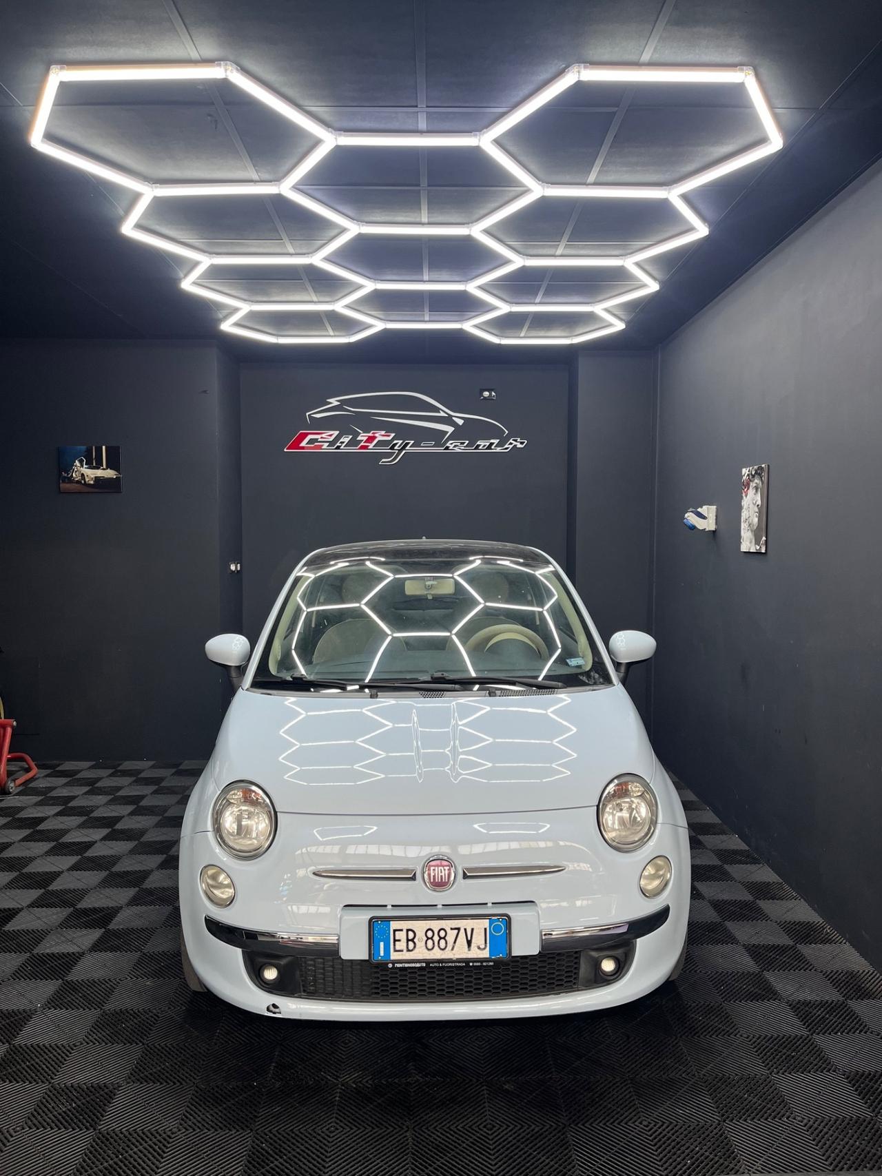 Fiat 500 1.2 Benzina (69 CV) – 2010 – Azzurro Chiaro