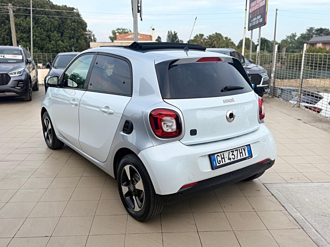 Smart ForFour EQ Racingrey (22kw) Cabrio Garanzia 12 Mesi