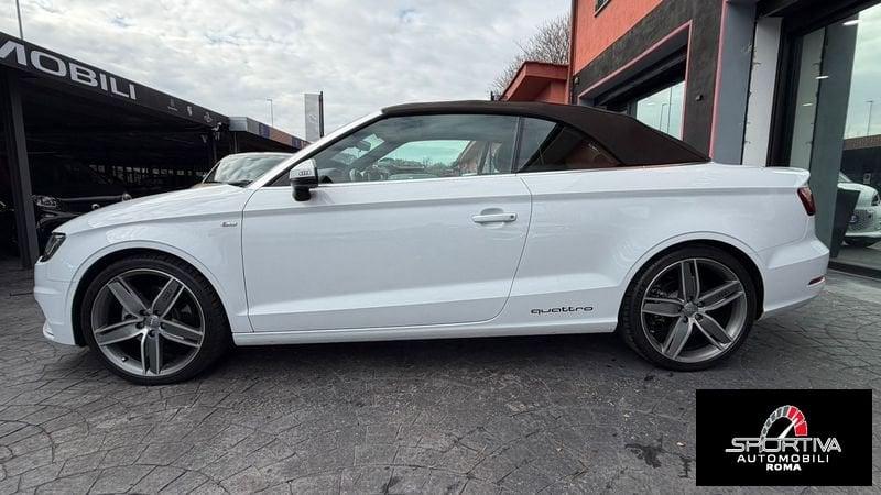 Audi A3 UNIPROPRIETARIO SOLO 26000 KM!!!!!!!!A3 Cabrio 2.0 TFSI quattro S tronic Sport