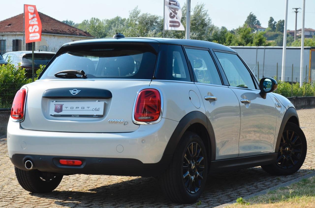 MINI COOPER D 1.5 116cv 5 PORTE, UFF ITALIANA, EURO 6C, SERVICE MINI, FARI LED, NAVI, PERMUTE