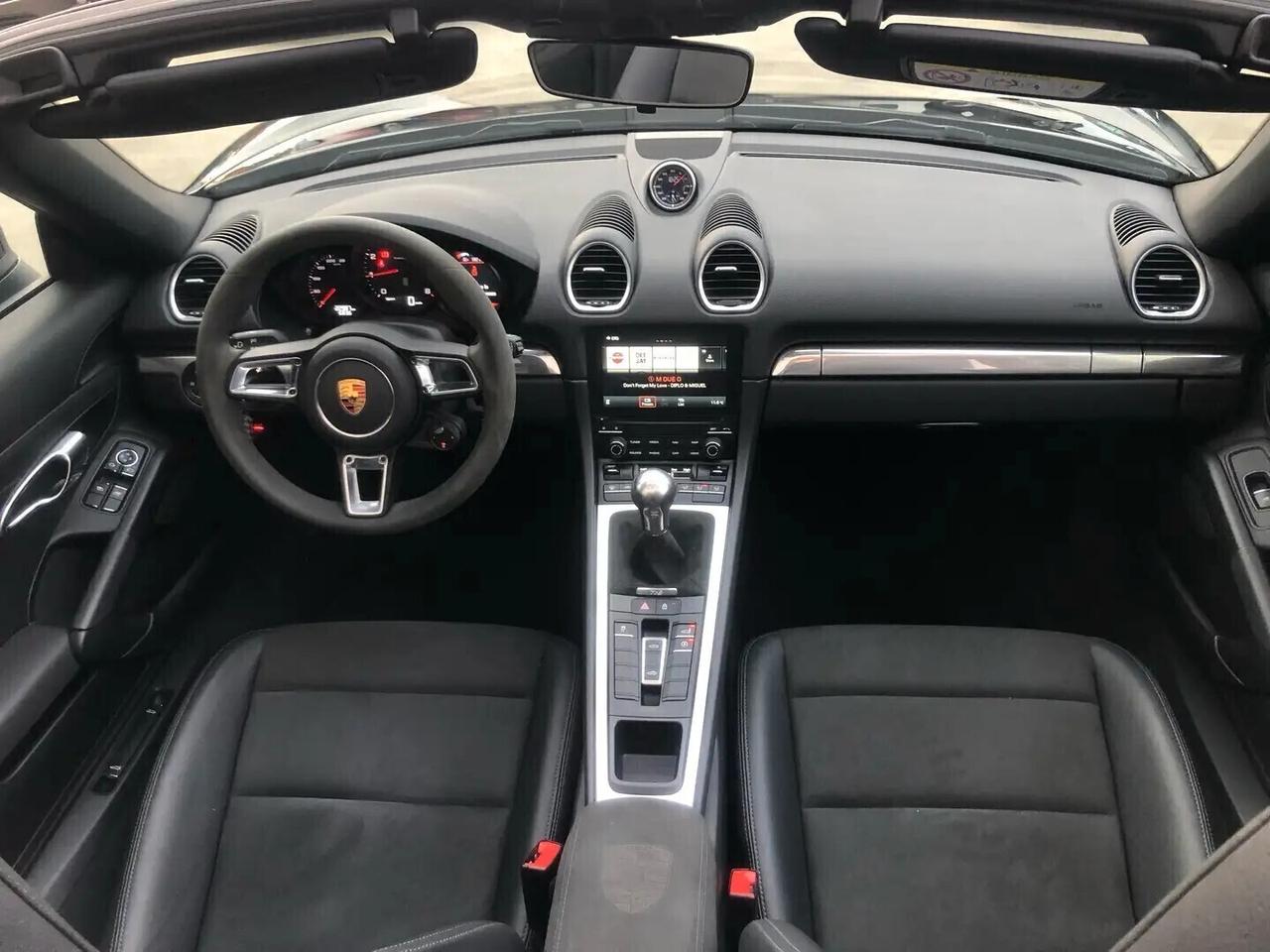 Porsche 718 Boxster 2.0-MANUALE-PORSCHE APPROVED 111 CONTROLLI UFFICIALI