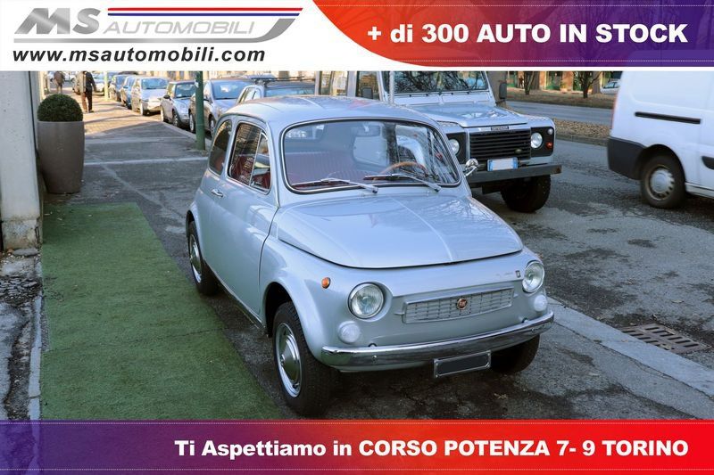 FIAT 500 MY CAR Francis Lombardi ASI ORO Targa e Libretti Originali